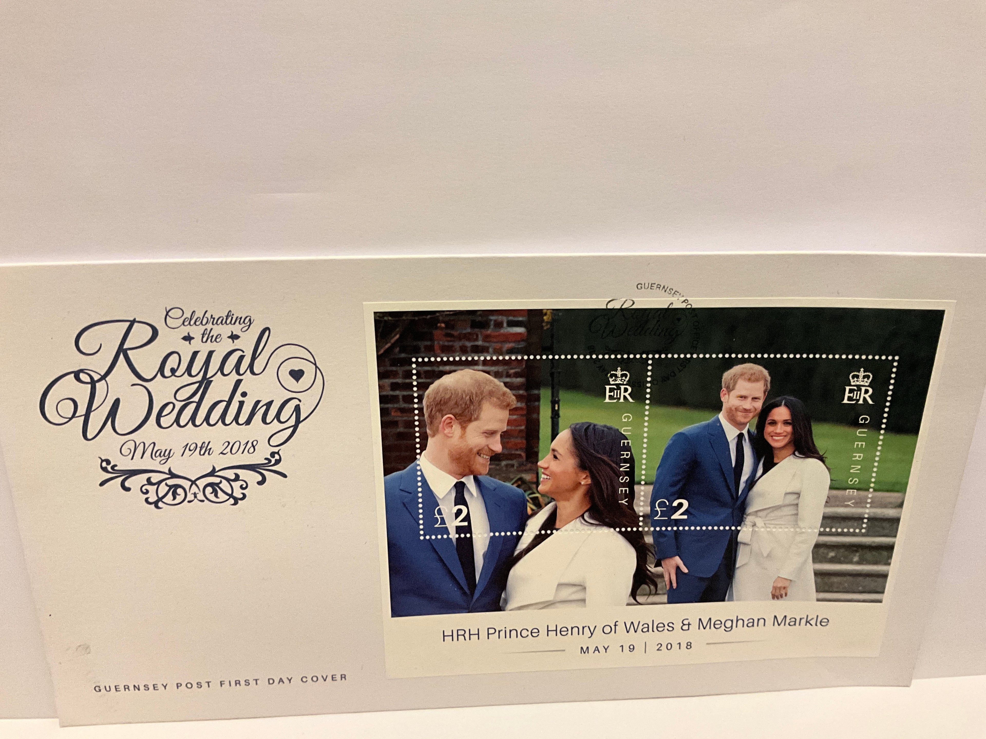 2018 Guernsey Wedding FDC