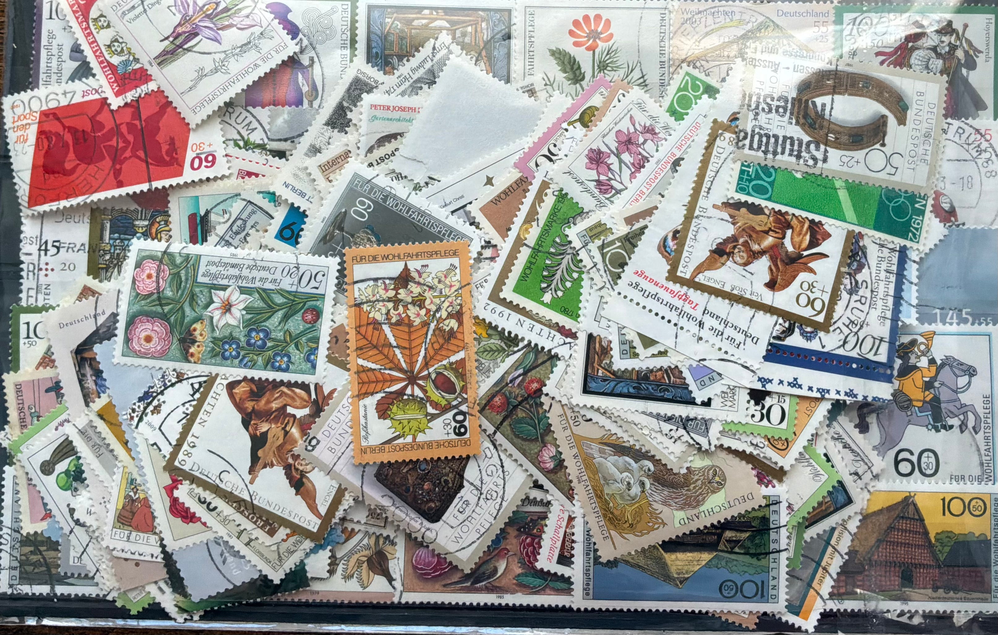 250 German Commemorative Stamp Mixture - Large Welfare (Charity) Issues & Olympic Thematics - LOT ST643