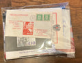 330g Premium World Philatelic Mix - Rare 1942 Jersey FDC, £10 High Values, Miniature Sheets - Unsorted Estate Lot - LOT ST678