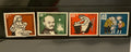 1956 West Germany set of 4 mint stamps