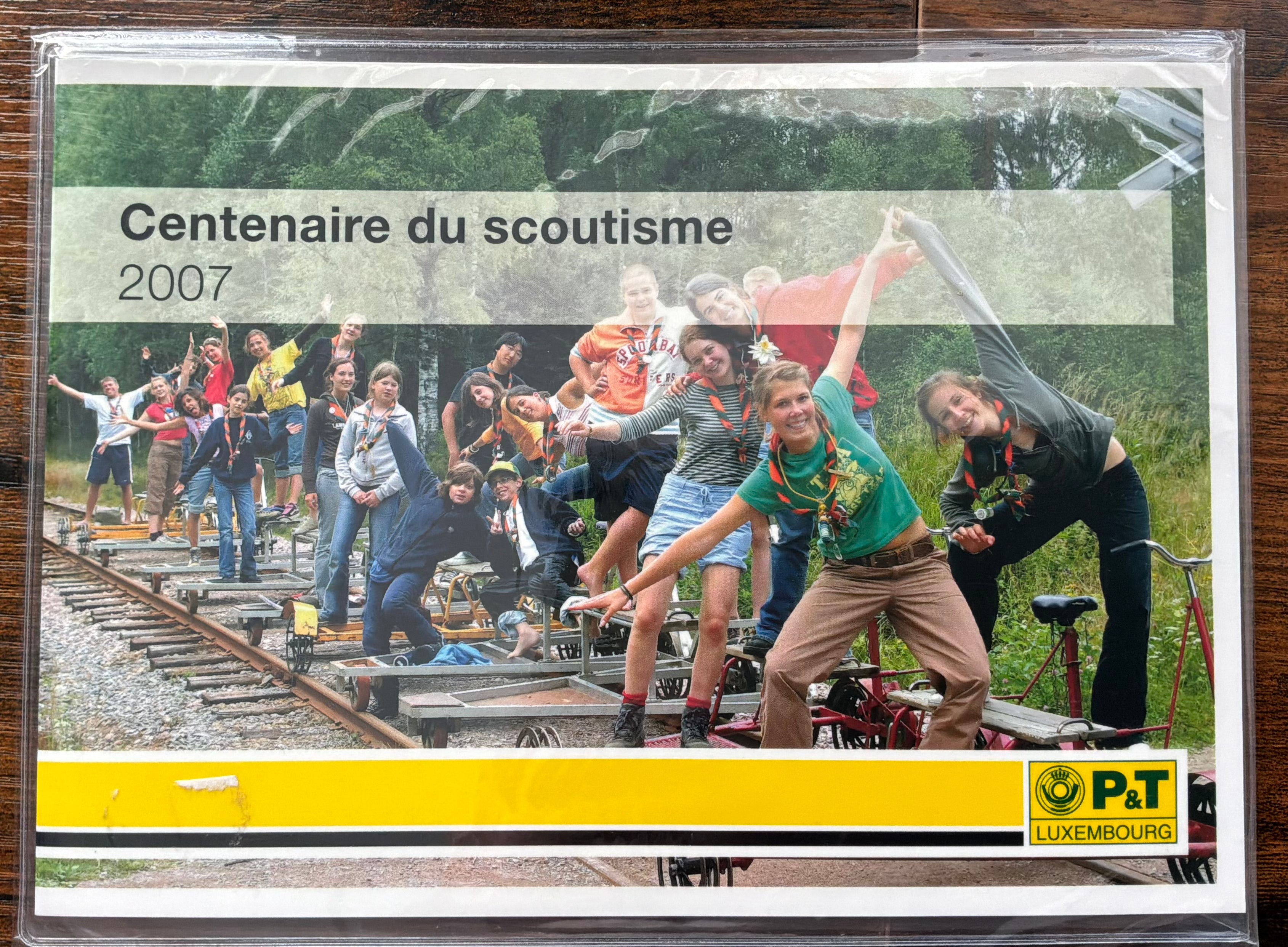 2007 Luxembourg P&T Presentation Pack - Centenary of Scouting 100th Anniversary