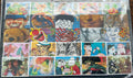 100 Mixed Royal Mail Greetings Stamps on 4 Stock Cards - VFU - Paddington, Snowman & Quentin Blake