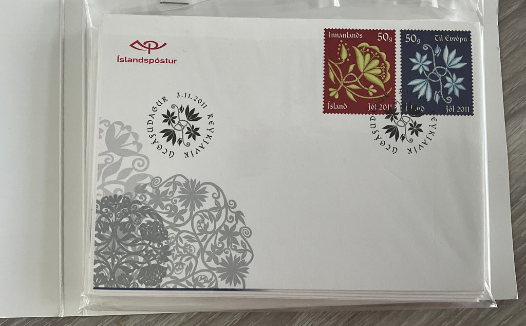 2011 Faroe Islands Official First Day Cover (FDC) Pack – Complete Annual Collection