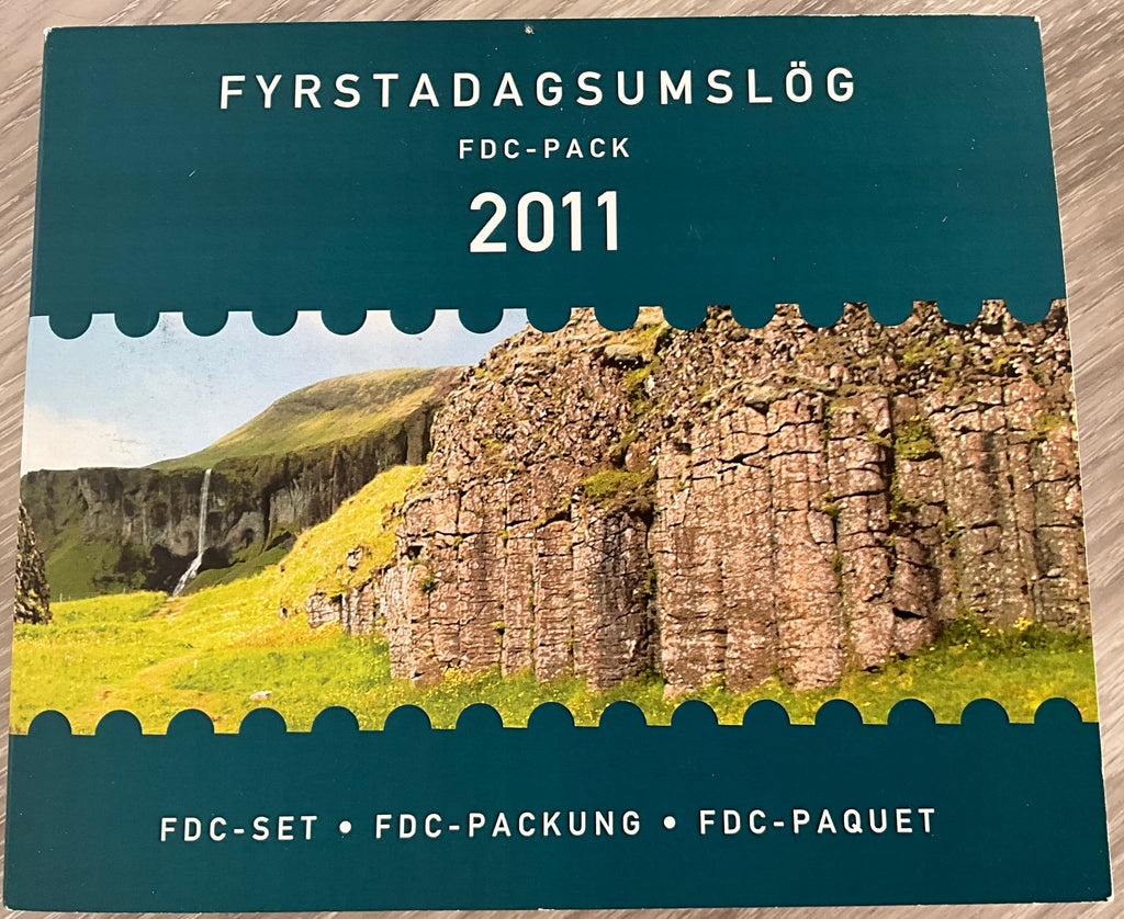 2011 Faroe Islands Official First Day Cover (FDC) Pack – Complete Annual Collection