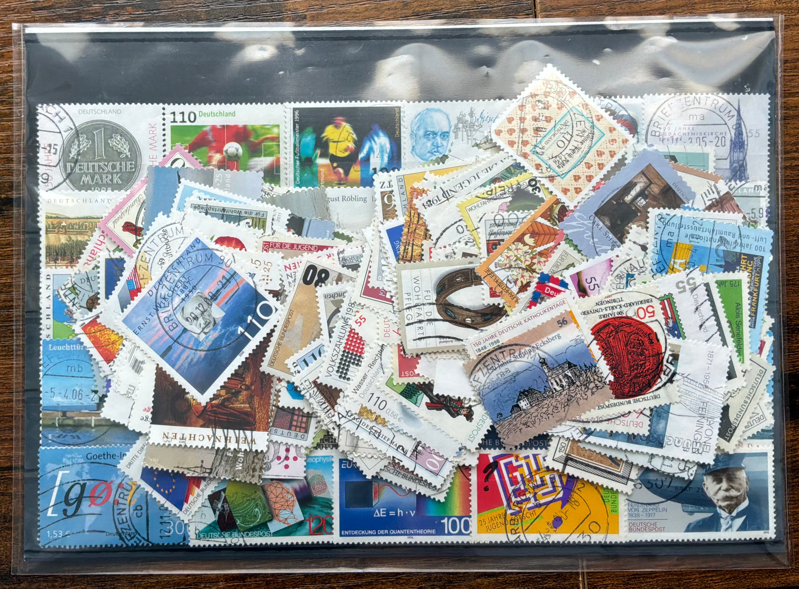 250+ Modern Germany Used Commemorative Mixture - Millennium & Euro Era - High Variety - LOT ST623
