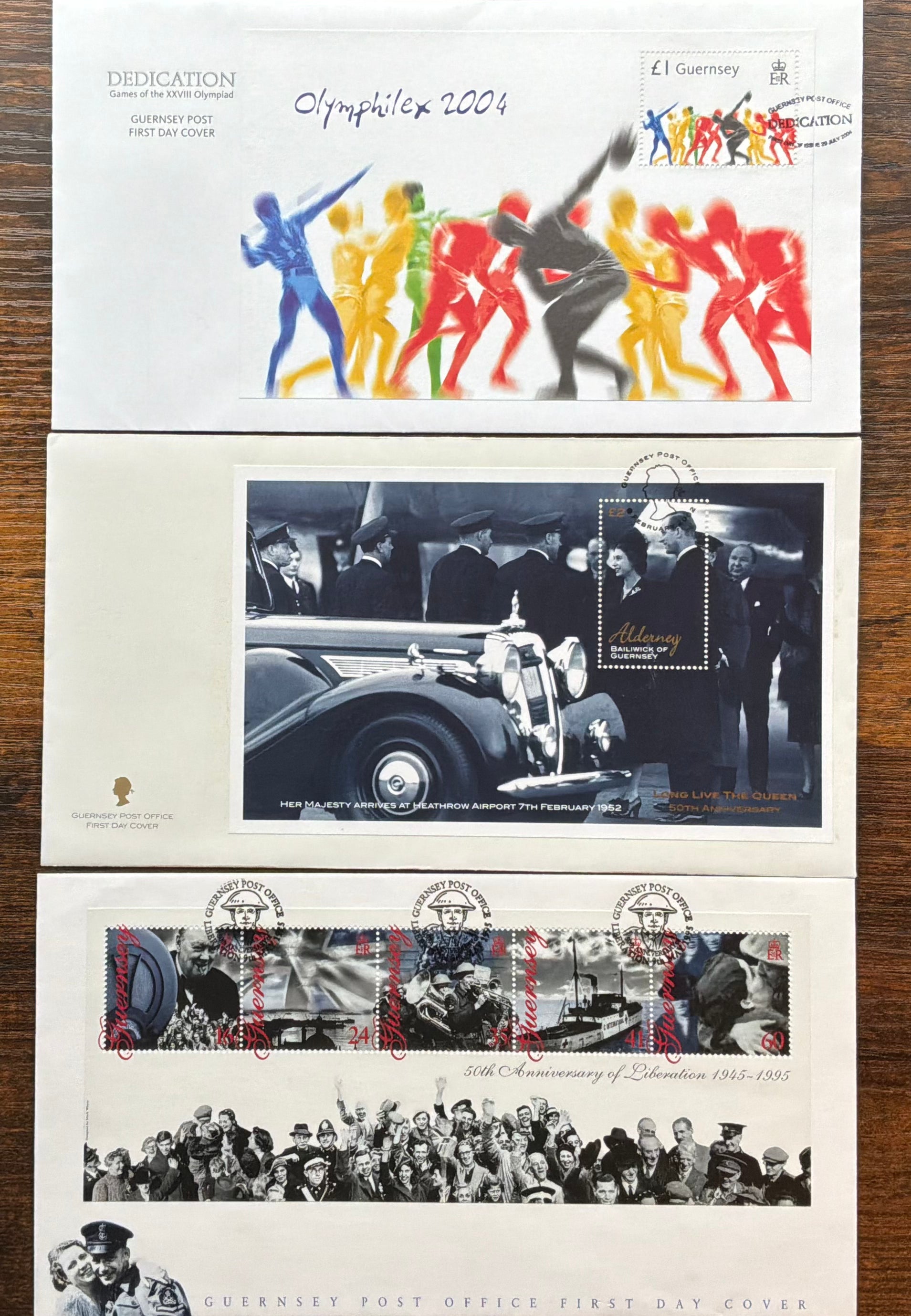Channel Island First Day Covers (3 FDCs) (LOT F2635)