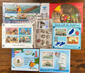 Isle of Man 7-Sheet Collection: Bee Gees, 1974 Churchill, Diamond Jubilee Pageant & Maritime - MNH*