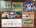 Royal Mail Miniature Sheet Collection (7) - Pink Floyd, Dr Who, Windsors, Amazon Alive - MNH (LOT F2630)