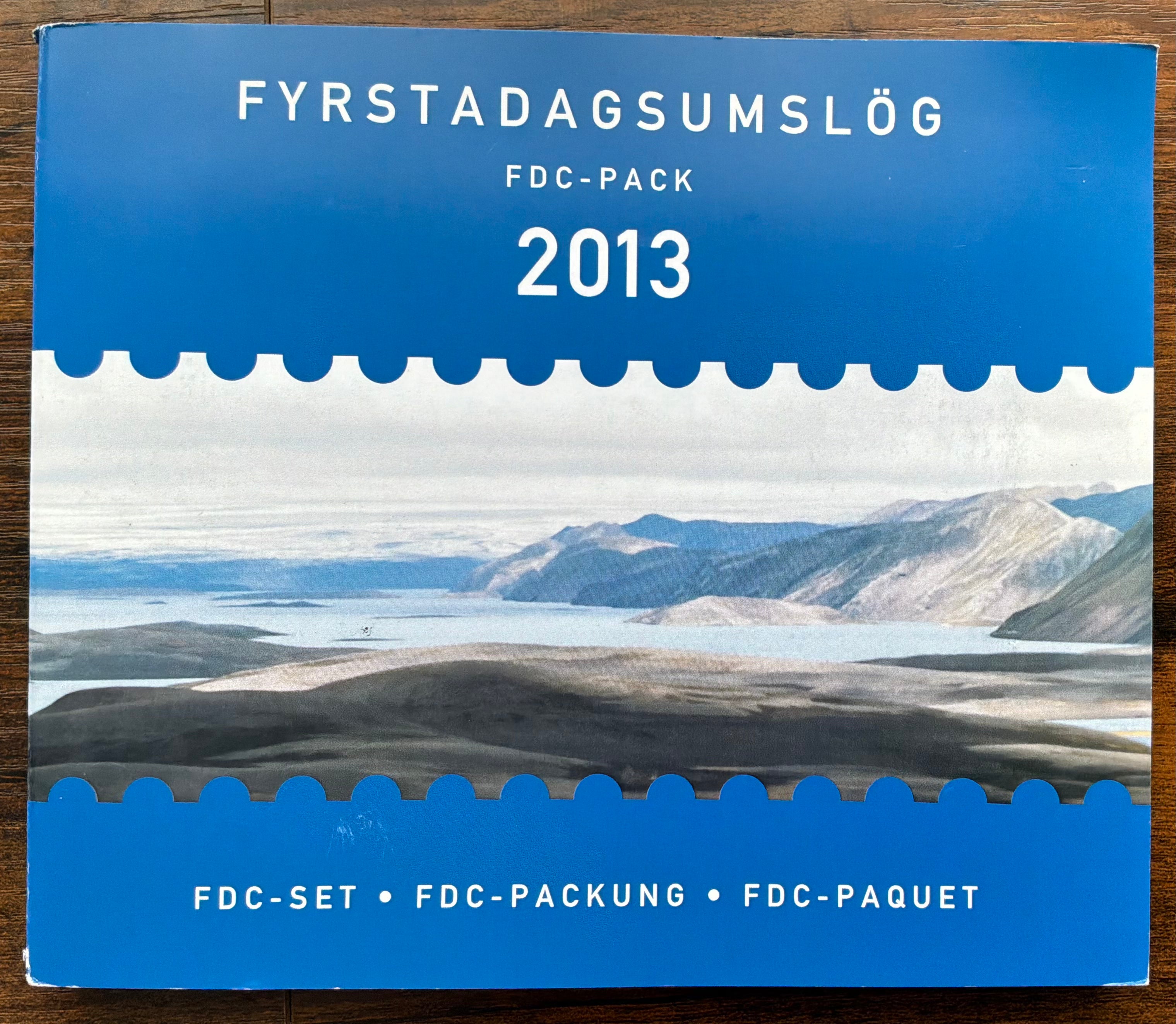 Iceland 2013 Official FDC Year Pack - Fyrstadagsumslög Complete Collection*
