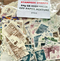 64g GB High Value Off-Paper Mixture - Used £1 to £5 Castle Definitives (ST416)