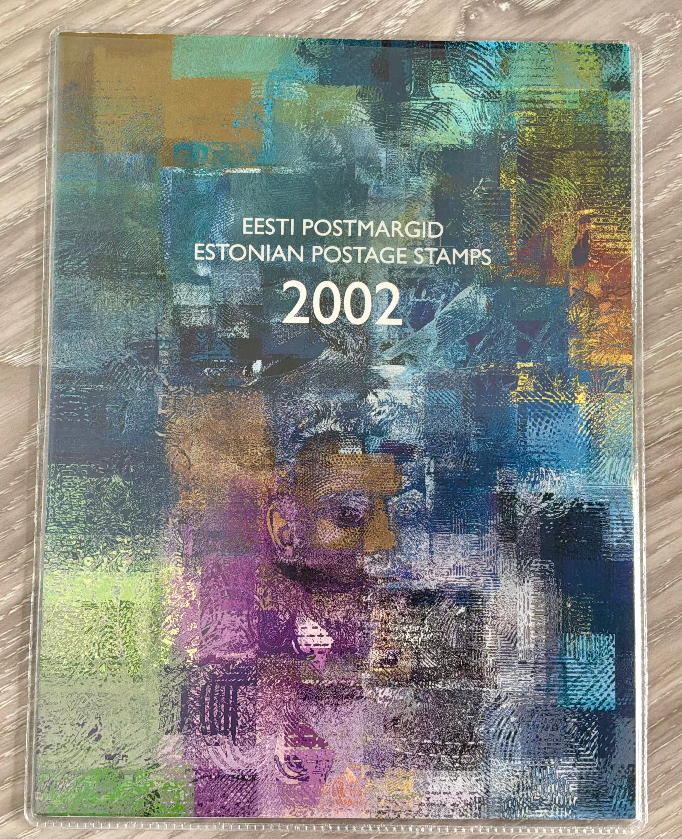 2002 Estonia (Eesti) Official Complete Year Pack – Mint MNH – Winter Olympics & Lynx