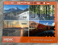2016 SEPAC Stamp Folder - Colourful Seasons 7 - 12 Mint MNH Stamps Complete