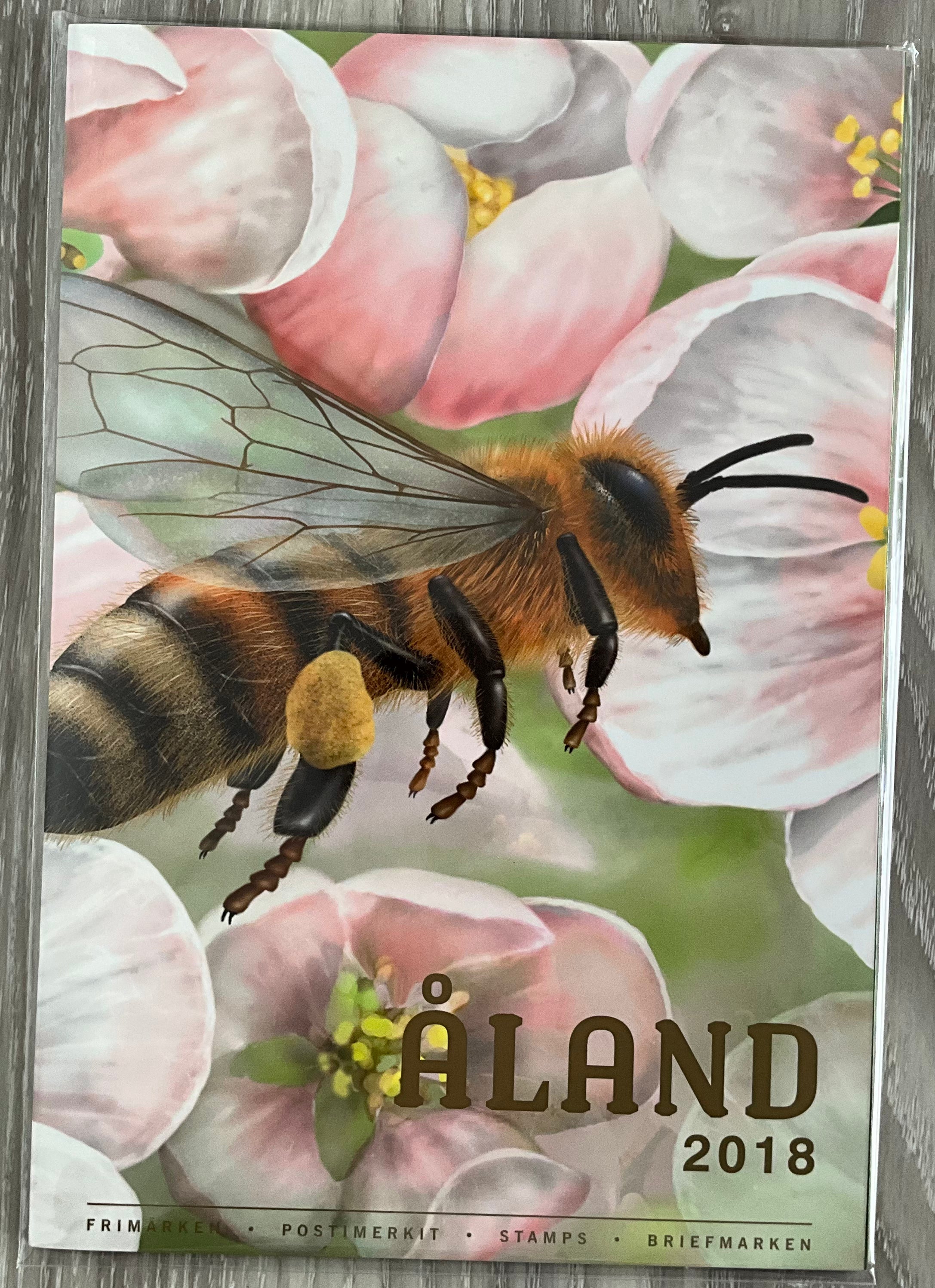 Åland 2018 Official Complete Year Pack – Mint MNH – Moomin & Woodpecker Series*