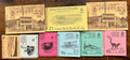 Vintage Jersey Stamp Booklet Collection (9) - 1970s Aviation, Wildlife, Militia (LOT F2622)