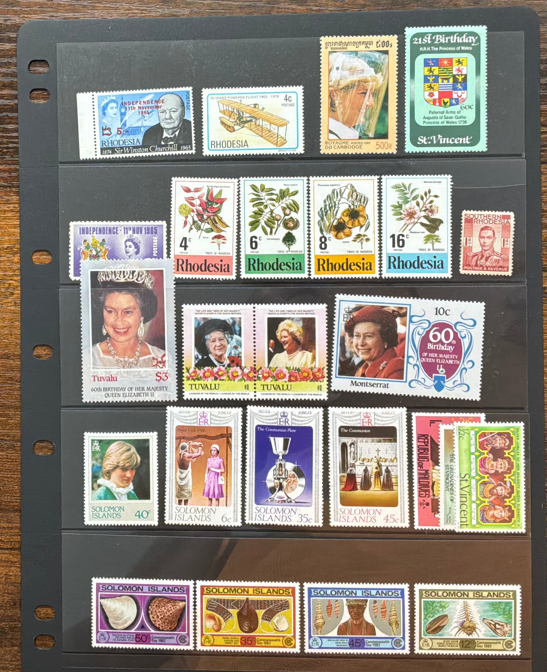 Pristine British Commonwealth (LOT E2523)