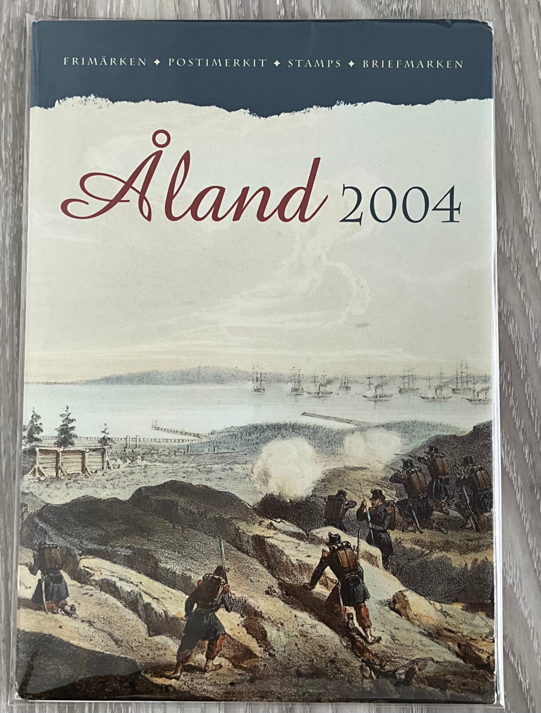 Åland Complete Official Year Pack 2004 – Mint MNH – Battle of Bomarsund 150th Anniversary*