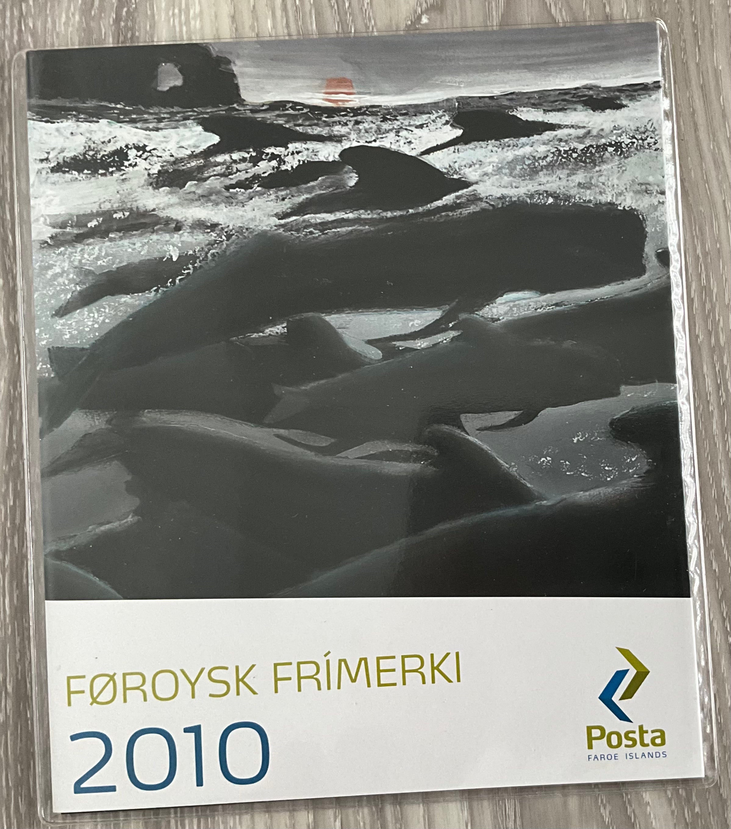 2010 Faroe Islands (Føroyar) Complete Year Pack – Mint MNH – Art by Edward Fuglø