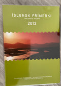2012 Iceland Official Stamp Yearbook – Complete Annual Collection