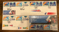 1994 Channel Tunnel Opening Collection - 3x First Day Covers & Mint Stamp Pack (LOT C2306)