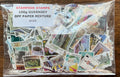 100g Guernsey Off-Paper Stamp Mixture - 800+ Stamps - Excellent Topical Variety - LOT ST370*