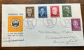 Netherlands 1954 Zomerzegels FDC - Famous People Set incl. Vincent van Gogh - Addressed (LOT F2678)