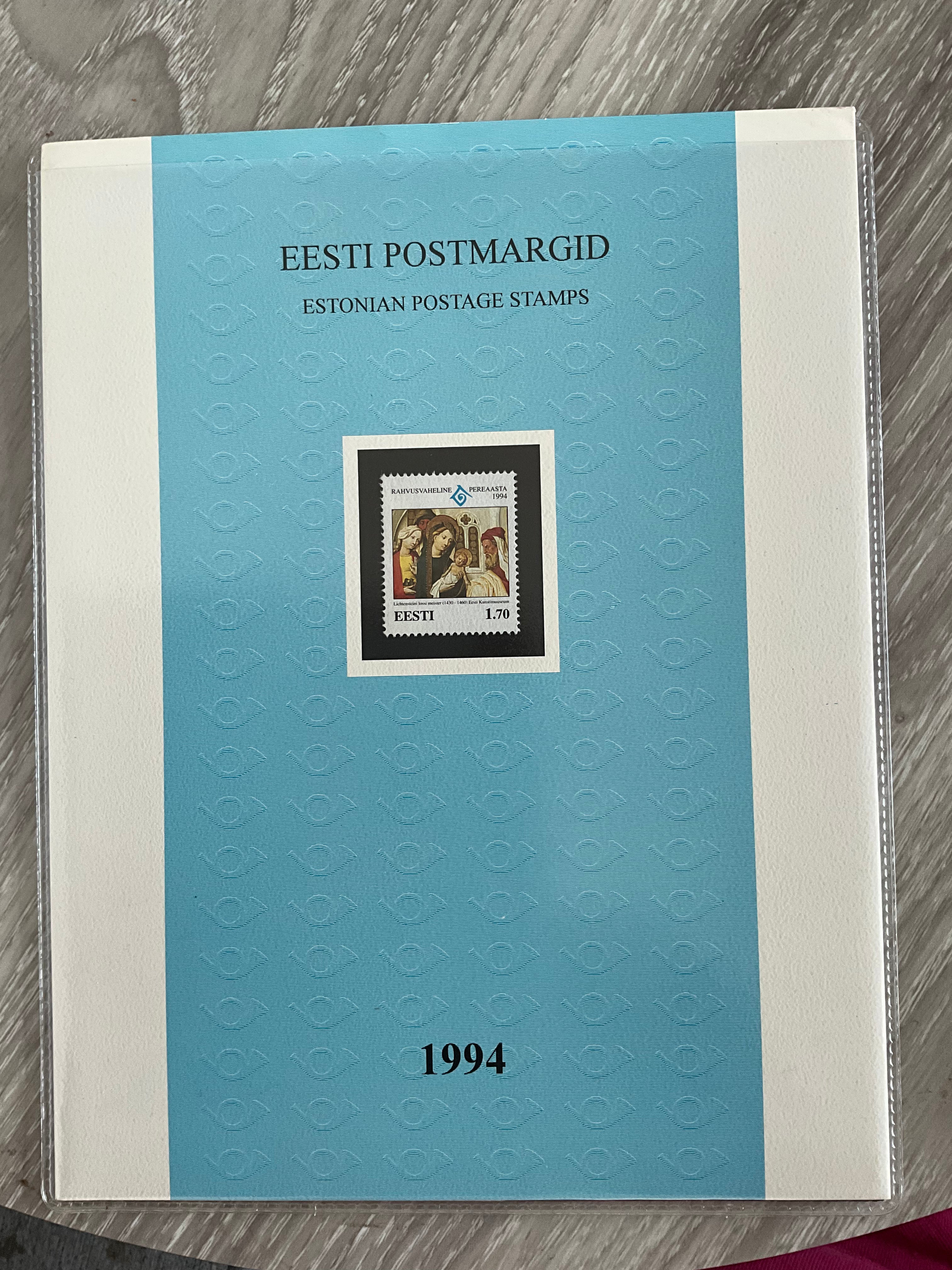 1994 Estonia (Eesti) Year Pack - Complete Mint Never Hinged Stamp Collection