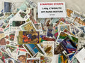 140g British Commonwealth Off Paper Stamp Mixture - Massive Variety*