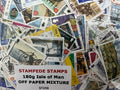 180g Isle of Man Stamps Off Paper Mixture - ST259 - 2,500+ Unsorted Stamps