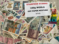 160g Worldwide Stamp Mixture - Off Paper - Unsorted Mixture*