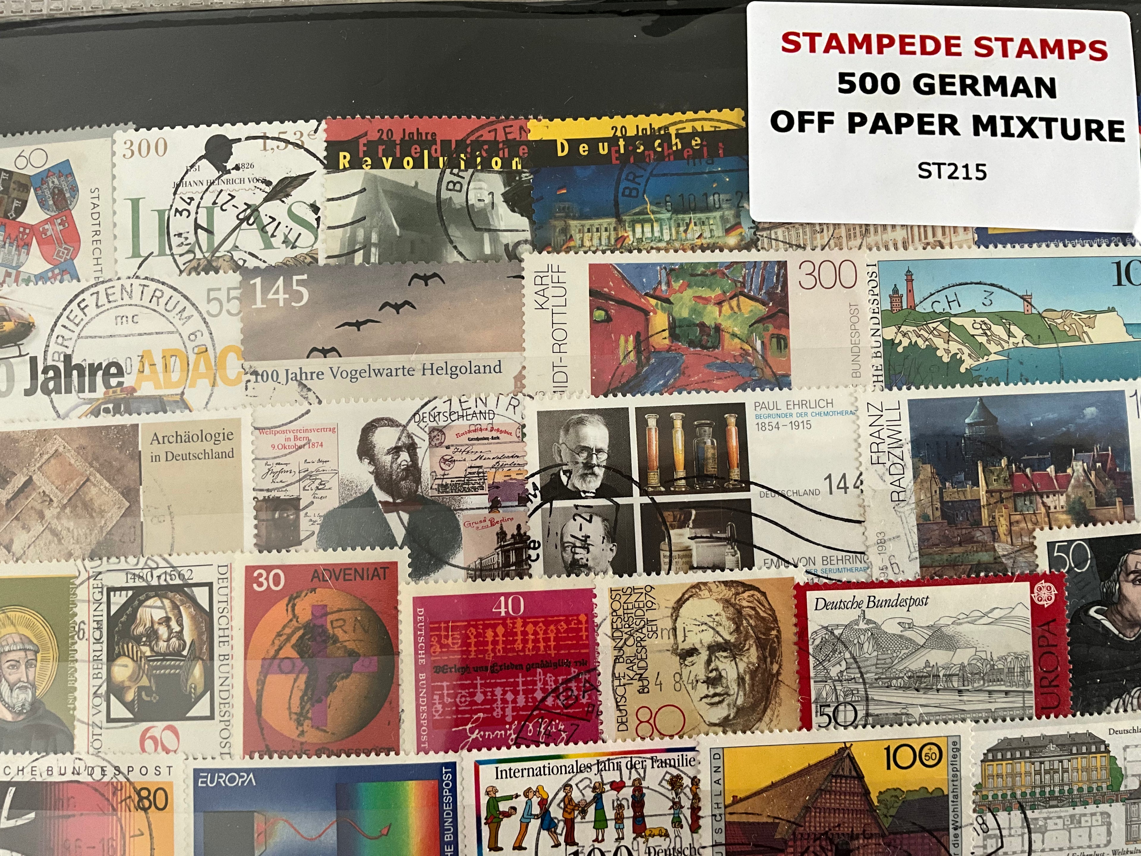 500 German Off Paper Mixture - Lot ST215