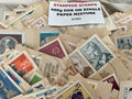 400g East Germany (DDR) Stamp Mixture - On Single Paper - Unsorted Kiloware - Lot ST301