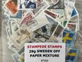 29g Sweden (Sverige) Off-Paper Stamp Mixture – High Quality Engraved & Topicals - LOT ST353