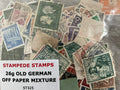 26g Old German Stamp Mixture – Off-Paper – Occupation Zones to Early Bund (1940s–50s) - LOT ST325