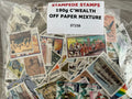 190g British Commonwealth Off-Paper Mixture – Huge Unsorted Job Lot – Africa & Oceania - ST258*