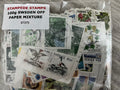 100g Sweden (Sverige) Off-Paper Stamp Mixture – Large Unsorted Lot – Birds, Flowers & Nature - LOT ST375